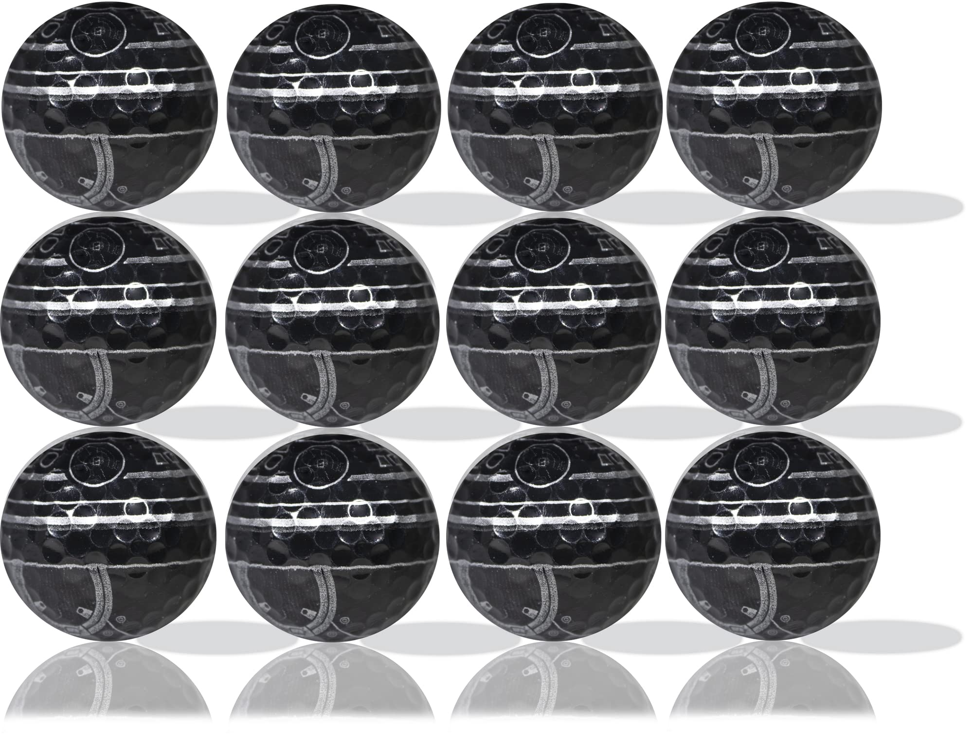 BB9E Golf Balls - 12-Pack for Serious Golfers: Embrace The Droid on The Green